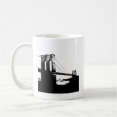 Vintage Brooklyn Bridge Kaffeetasse (Links)