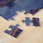 Vintage Brooklyn Bridge Malerei Puzzle (Seite)