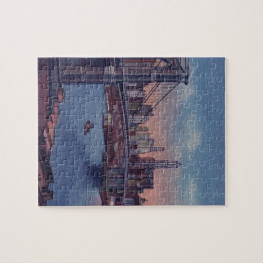 Vintage Brooklyn Bridge Puzzle (Horizontal)