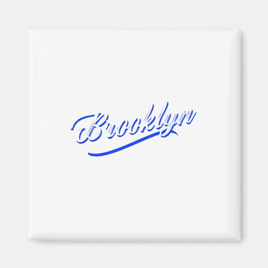 Vintage Brooklyn Magnet (Vorne)