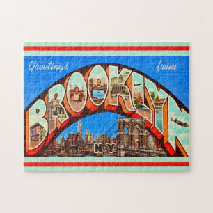 Vintage Brooklyn NY 11x14  Puzzle
