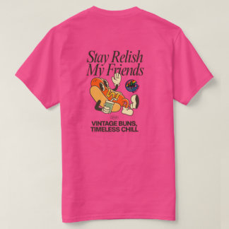 Vintage-Brötchen Zeitloses Chill Pride-Shirt T-Shirt