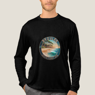 Vintage Broulee Beach Natur-Abenteuer-Design Tri-Blend Shirt