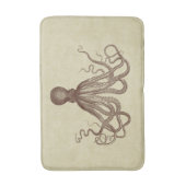 Vintage Brown-Krake Badematte (Vorderseite Vertikal)