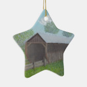 Vintage Brücke Keramikornament (Rechts)