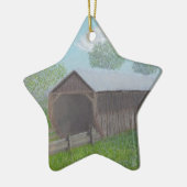 Vintage Brücke Keramikornament (Links)