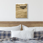 Vintage Brücke Leinwanddruck (Insitu (Schlafzimmer))