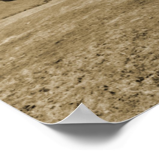 Vintage Brücke Poster (Ecke)