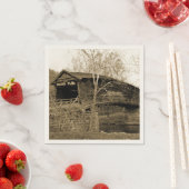 Vintage Brücke Serviette (Beispiel)