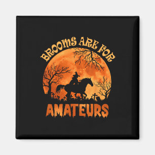 Vintage Brüder sind für Amateure Halloween Ri Magnet