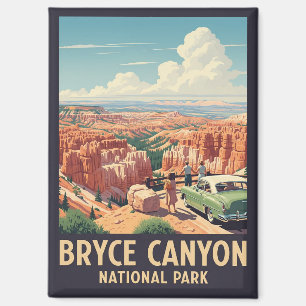 Vintage Bryce Canyon Nationalpark Utah Magnet