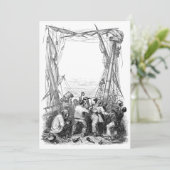 Vintage Buccaneers und ein schiffsgepeitschtes Pir (Stehend Vorderseite)