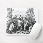 Vintage Buccaneers und ein schiffsgepeitschtes Pir Mousepad (Mit Mouse)