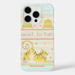 Vintage-Buch Coucou Les Voila Tiger iPhone 16 Pro Hülle
