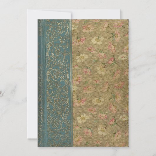 Vintage Buchabdeckung (Vorderseite)