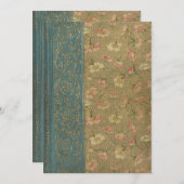 Vintage Buchabdeckung (Vorne/Hinten)