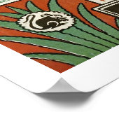 Vintage Buchabdeckung Poster (Ecke)