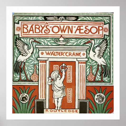 Vintage Buchabdeckung Poster (Vorne)