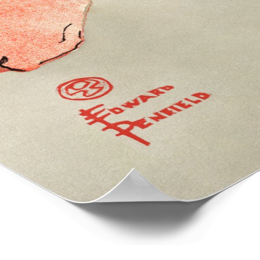 Vintage Buchabdeckung Poster (Ecke)