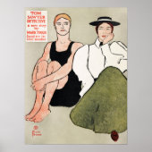 Vintage Buchabdeckung Poster (Vorne)