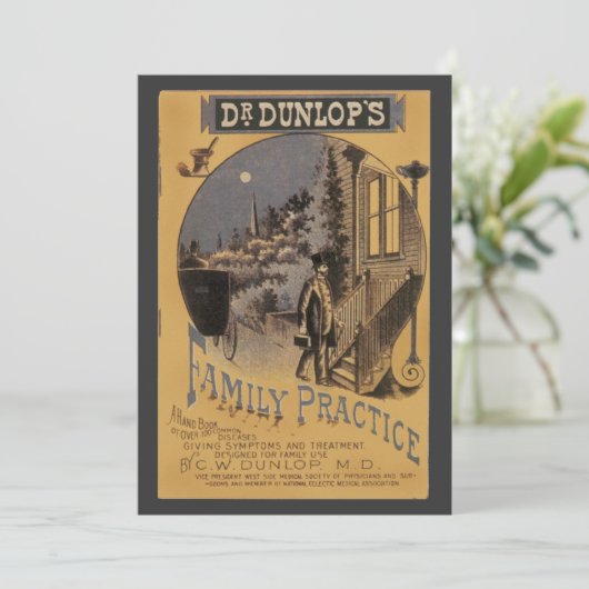 Vintage Buchbegleitungspraxis von Doktor Dunlop (Stehend Vorderseite)