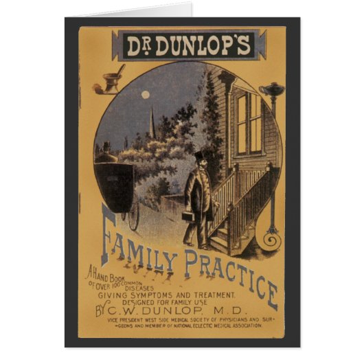 Vintage Buchbegleitungspraxis von Doktor Dunlop (Vorne)