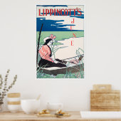 Vintage-Buchcover-Plakat Poster (Küche)