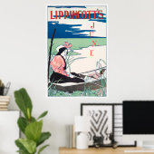 Vintage-Buchcover-Plakat Poster (Heimbüro)
