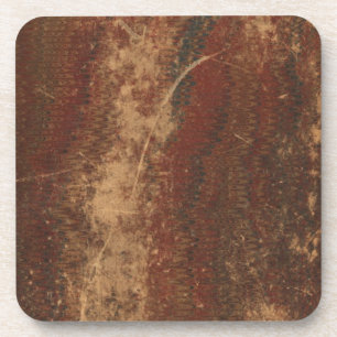 Vintage-Buchcover, retro-falsches Leder gebunden Untersetzer