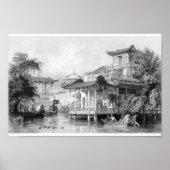 Vintage Buchdarstellung Poster (Vorne)