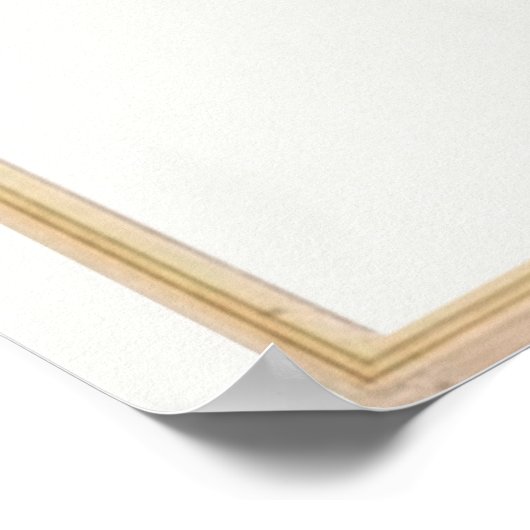 Vintage Buchdarstellung Poster (Ecke)