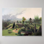 Vintage Buchdarstellung Poster (Vorne)