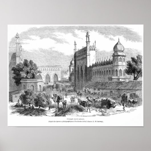 Vintage Buchdarstellung Poster (Vorne)