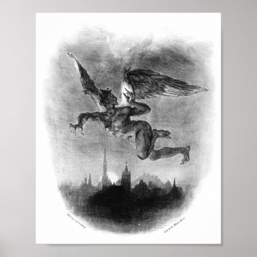 Vintage Buchdarstellung Poster (Vorne)