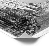 Vintage Buchdarstellung Poster (Ecke)