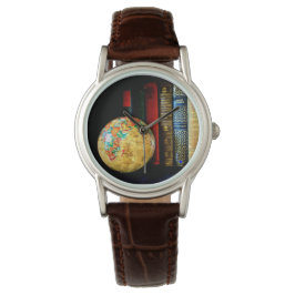 Vintage Bücher Armbanduhr