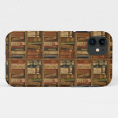 Vintage Bücher Case-Mate iPhone Hülle (Rückseite (Horizontal))