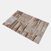 Vintage Bücher Fußmatte (Schrägansicht)