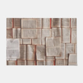 Vintage Bücher Fußmatte (Vorderseite)