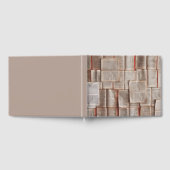 Vintage Bücher Gästebuch (Voll)