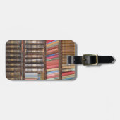 Vintage Bücher Gepäckanhänger (Vorderseite horizontal)