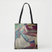 Vintage-Bücher Hintergrund  Tasche (Vorderseite)