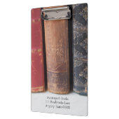 Vintage Bücher in Folge Klemmbrett (Links)