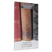 Vintage Bücher in Folge Klemmbrett (Rechts)