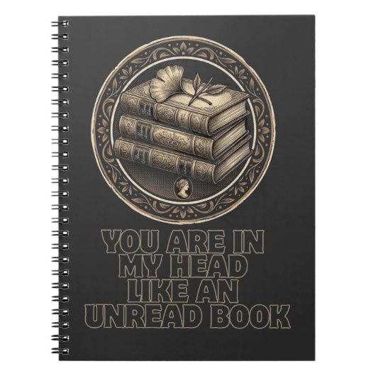 Vintage Bücher & introspektive Zitate (Vorderseite)