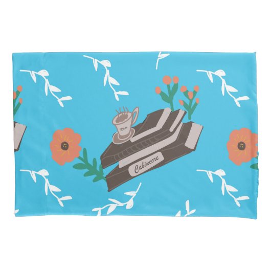 Vintage Bücher Kissenbezug (Vorderseite)