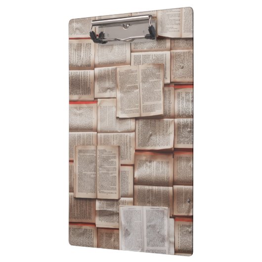 Vintage Bücher Klemmbrett (Links)