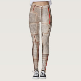 Vintage Bücher Leggings