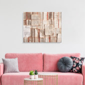 Vintage Bücher Leinwanddruck (Insitu (Wohnzimmer))