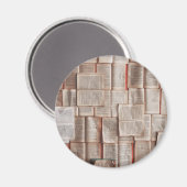 Vintage Bücher Magnet (Vorderseite/Rückseite)